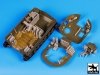 Black Dog T35101 M 109 A2 interier accessories set 1/35